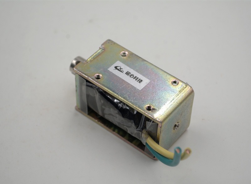 U1253推拉式电磁铁尺寸与力量曲线详解,选型指南(图1) U1253推拉式电磁铁尺寸与力量曲线详解,选型指南(图1)