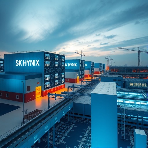 SK海力士投1060亿美元建芯片厂|产能与技术全攻略(图1) SK海力士投1060亿美元建芯片厂|产能与技术全攻略(图1)