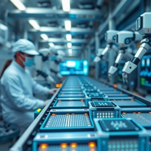 日照艾锐光芯片封装项目正式投产(图1)