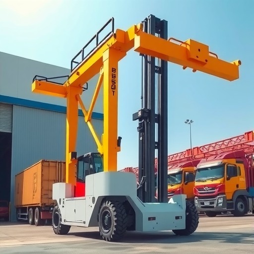 国内首创增程式超级电容混动堆高机珠海交付(图1)