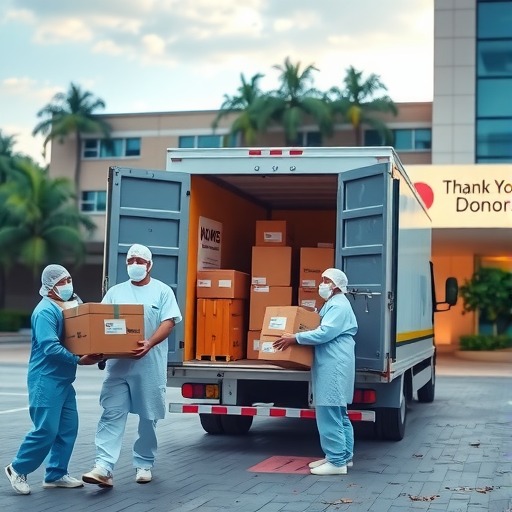 企业捐赠助力疫情防控 支援一线医护人员物资(图1)