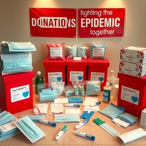 爱心捐赠助力疫情防控，众志成城共克时艰(图1)