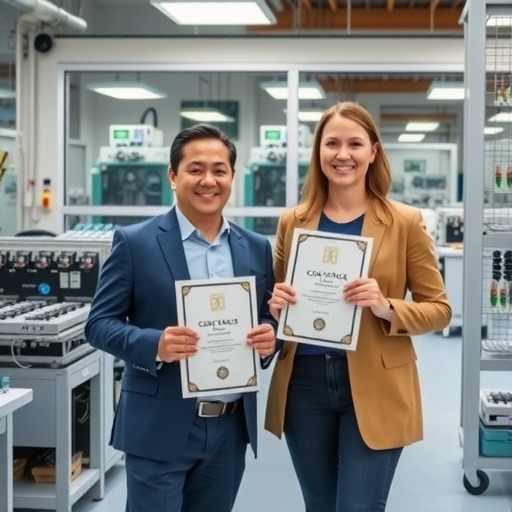 两位电子元件企业家获全国建设者称号(图1)