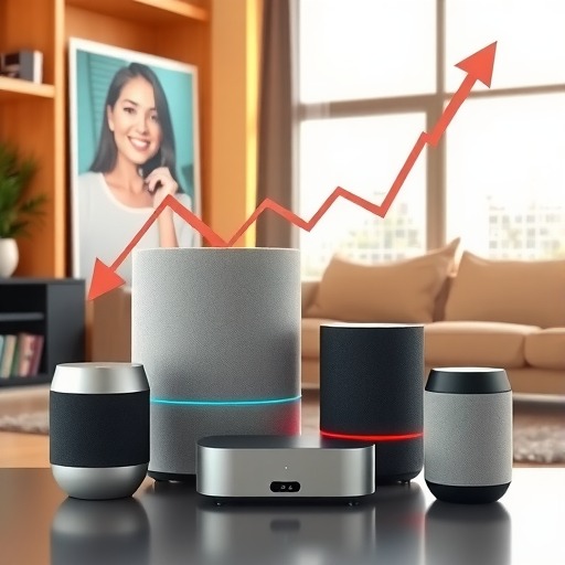 全球智能音箱市场增长加速，高端产品占比提升(图1)