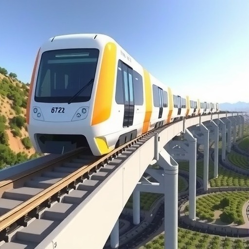 世界首条稀土永磁磁浮轨道交通试验线建成(图1)
