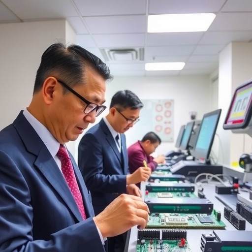 湖北省人大常委会党组书记、常务副主任王艳玲一行调研华工科技高理公司(图1)