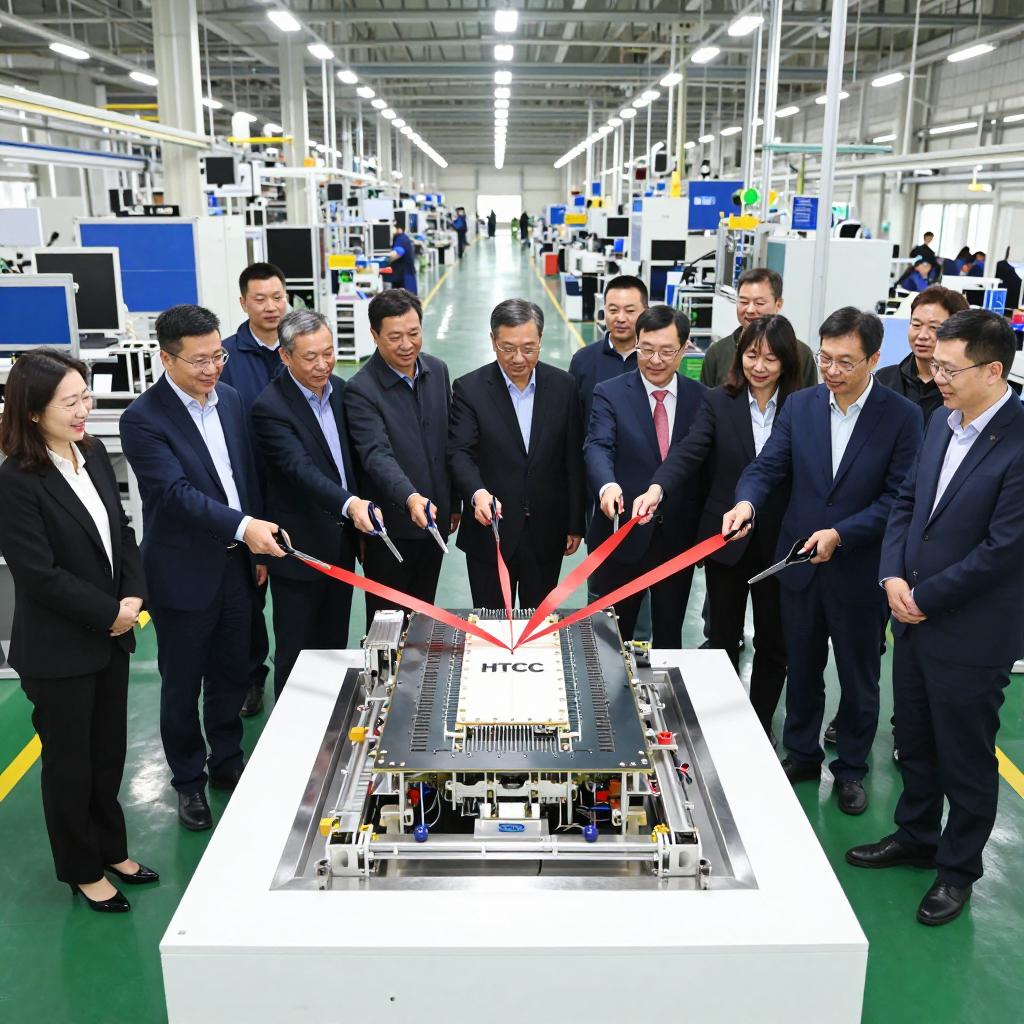 元六鸿远HTCC陶瓷封装元器件项目 通线仪式圆满礼成(图1)