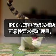 IPEC立项电信级光模块可靠性要求标准项目,护航运营商光网络长期稳定性(图3) IPEC立项电信级光模块可靠性要求标准项目,护航运营商光网络长期稳定性(图3)