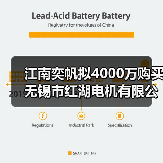 江南奕帆拟4000万购买无锡市红湖电机有限公司 25%股权(图4) 江南奕帆拟4000万购买无锡市红湖电机有限公司 25%股权(图4)