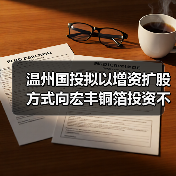 温州国投拟以增资扩股方式向宏丰铜箔投资不超过人民币 5000 万元(图4) 温州国投拟以增资扩股方式向宏丰铜箔投资不超过人民币 5000 万元(图4)