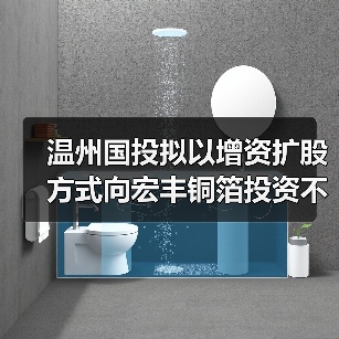 温州国投拟以增资扩股方式向宏丰铜箔投资不超过人民币 5000 万元(图3) 温州国投拟以增资扩股方式向宏丰铜箔投资不超过人民币 5000 万元(图3)