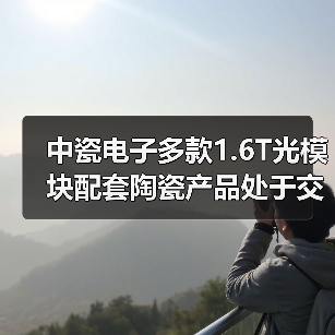 中瓷电子多款1.6T光模块配套陶瓷产品处于交样阶段（图2）