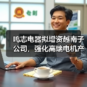 鸣志电器拟增资越南子公司,强化高端电机产能与海外布局(图2) 鸣志电器拟增资越南子公司,强化高端电机产能与海外布局(图2)