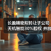 长盈精密拟转让子公司天机智能30%股权 并放弃2000万元优先认缴权(图3) 长盈精密拟转让子公司天机智能30%股权 并放弃2000万元优先认缴权(图3)