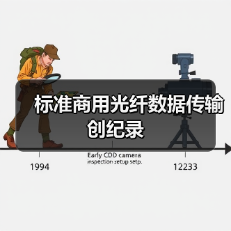 标准商用光纤数据传输创纪录(图1) 标准商用光纤数据传输创纪录(图1)