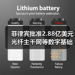 菲律宾批准2.88亿美元光纤主干网等数字基础设施项目(图1) 菲律宾批准2.88亿美元光纤主干网等数字基础设施项目(图1)