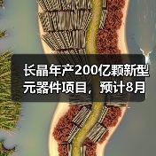 长晶年产200亿颗新型元器件项目,预计8月竣工验收(图4) 长晶年产200亿颗新型元器件项目,预计8月竣工验收(图4)