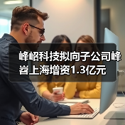 峰岹科技拟向子公司峰岧上海增资1.3亿元(图2) 峰岹科技拟向子公司峰岧上海增资1.3亿元(图2)
