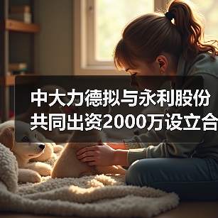 中大力德拟与永利股份共同出资2000万设立合资公司（图2）