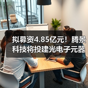 拟募资4.85亿元！腾景科技将投建光电子元器件及泰国基地等项目（图1）