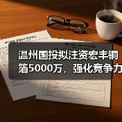 温州国投拟注资宏丰铜箔5000万,强化竞争力(图4) 温州国投拟注资宏丰铜箔5000万,强化竞争力(图4)