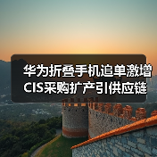 华为折叠手机追单激增 CIS采购扩产引供应链关注（图3）