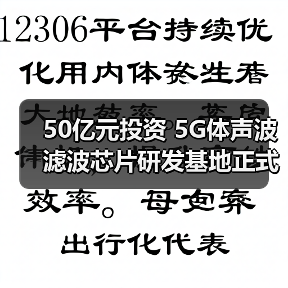 50亿元投资 5G体声波滤波芯片研发基地正式动工(图1) 50亿元投资 5G体声波滤波芯片研发基地正式动工(图1)