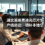 湖北首条高速光芯片生产线启动,填补本地空白(图2) 湖北首条高速光芯片生产线启动,填补本地空白(图2)