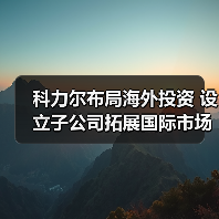 科力尔布局海外投资 设立子公司拓展国际市场(图4) 科力尔布局海外投资 设立子公司拓展国际市场(图4)