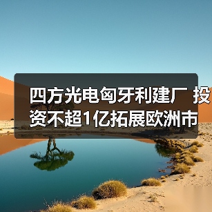 四方光电匈牙利建厂 投资不超1亿拓展欧洲市场(图2) 四方光电匈牙利建厂 投资不超1亿拓展欧洲市场(图2)