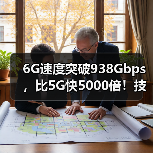 6G速度突破938Gbps,比5G快5000倍!技术如何实现?(图1) 6G速度突破938Gbps,比5G快5000倍!技术如何实现?(图1)