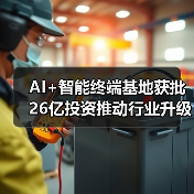 AI+智能终端基地获批 26亿投资推动行业升级(图1) AI+智能终端基地获批 26亿投资推动行业升级(图1)