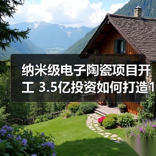纳米级电子陶瓷项目开工 3.5亿投资如何打造1万吨产能?(图3) 纳米级电子陶瓷项目开工 3.5亿投资如何打造1万吨产能?(图3)