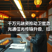 千万元融资推动卫星激光通信光传输升级,技术突破将如何影响行业?(图4) 千万元融资推动卫星激光通信光传输升级,技术突破将如何影响行业?(图4)