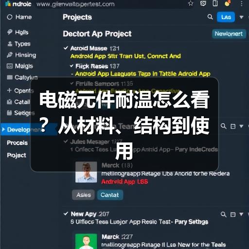 电磁元件耐温怎么看？从材料、结构到使用环境的判断方法